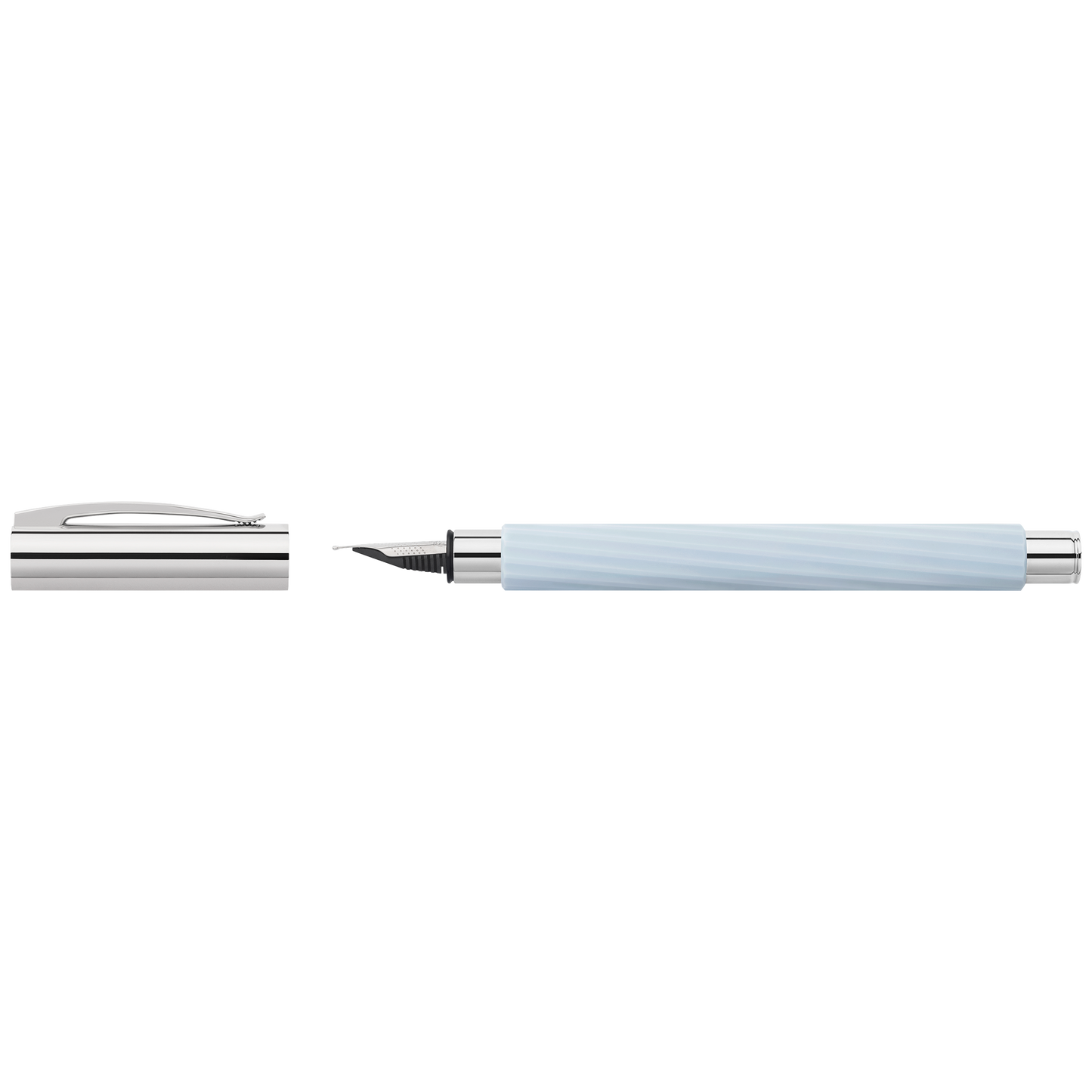 Faber-Castell Ambition Italic Ice Blue Fountain Pen