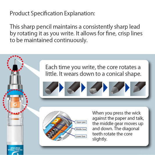 Uni Kurutoga Mechanical Pencil