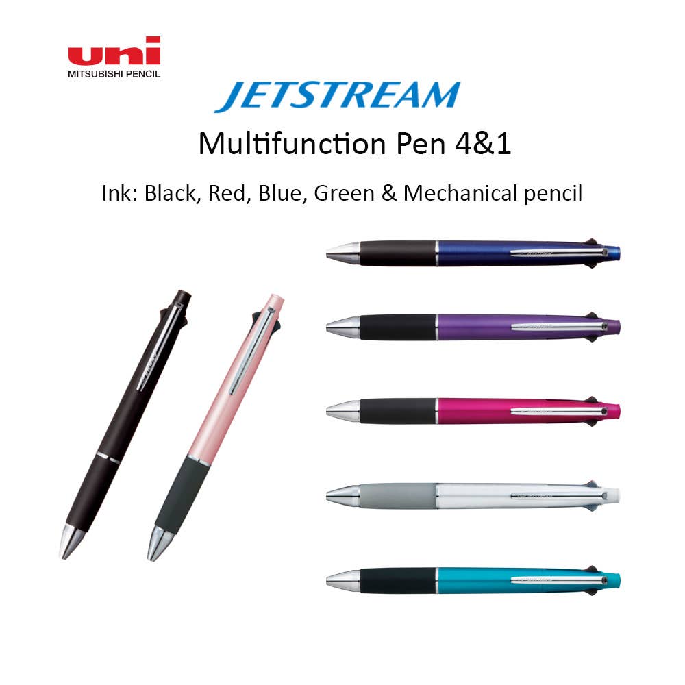 Uni Jetstream Multifunction Pen 4&1 MSXE5-1000