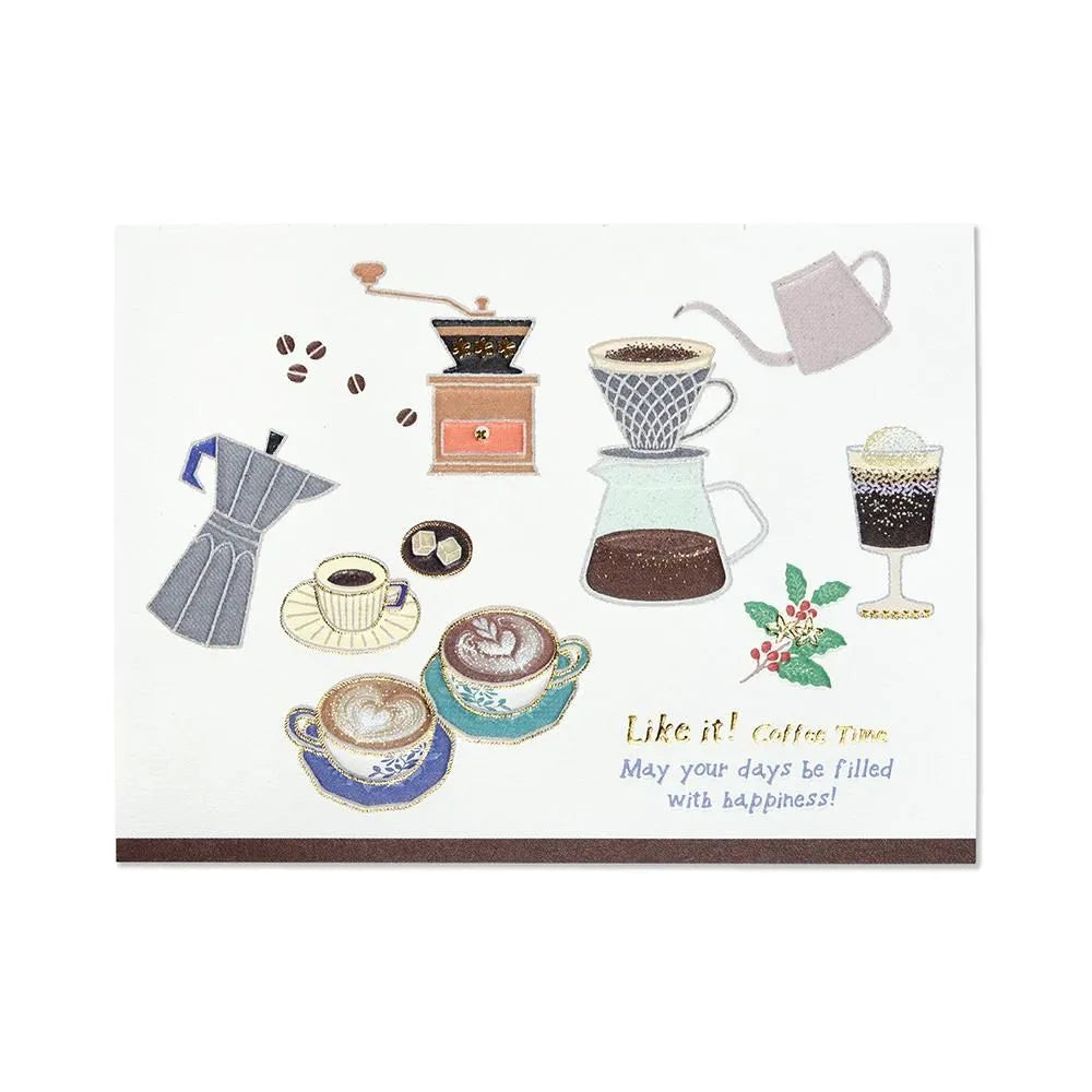 G.C. Press Like it! Cofee Time Notepad / Memopad