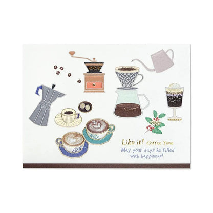 G.C. Press Like it! Cofee Time Notepad / Memopad