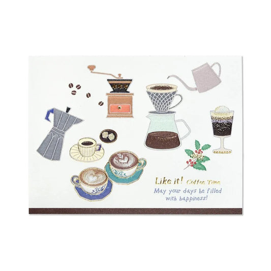G.C. Press Like it! Cofee Time Notepad / Memopad