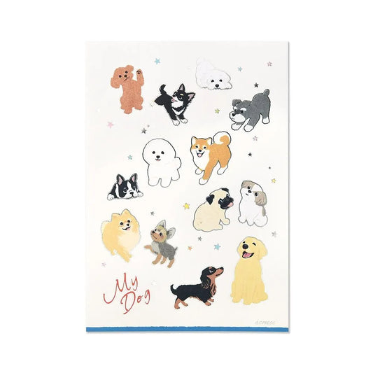 G.C. Press Letter Paper / Letter Pad - My Dog