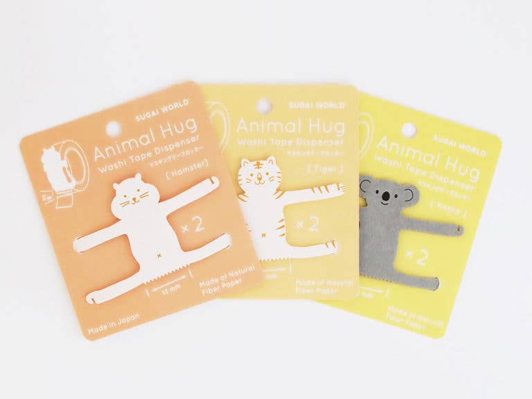 Sugai World Animal Hug Washi Tape Cutter