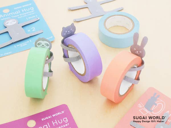 Sugai World Animal Hug Washi Tape Cutter