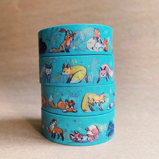 Fantastic Foxes Washi Tape