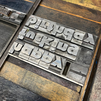 Happy Fucking Birthday Letterpress Card