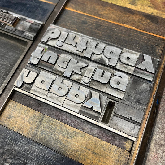 Happy Fucking Birthday Letterpress Card