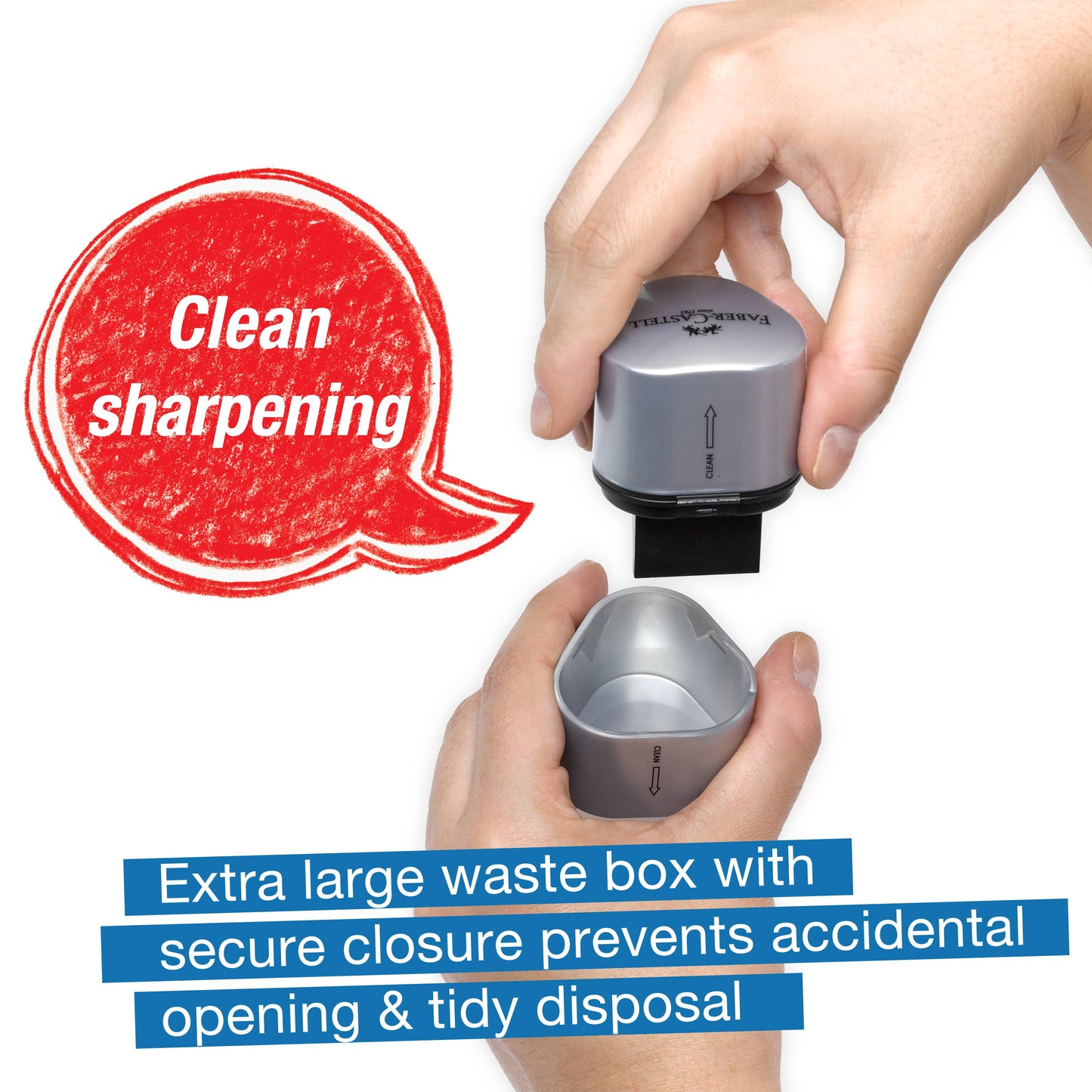 Faber-Castell Grip Trio Pencil Sharpener