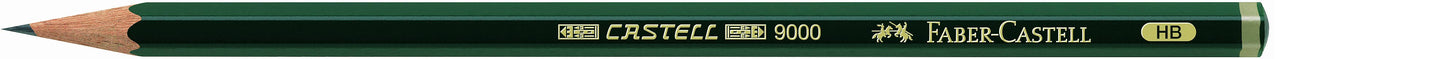 Castell 9000 Graphite Pencils for Drawing [Tin of 6]
