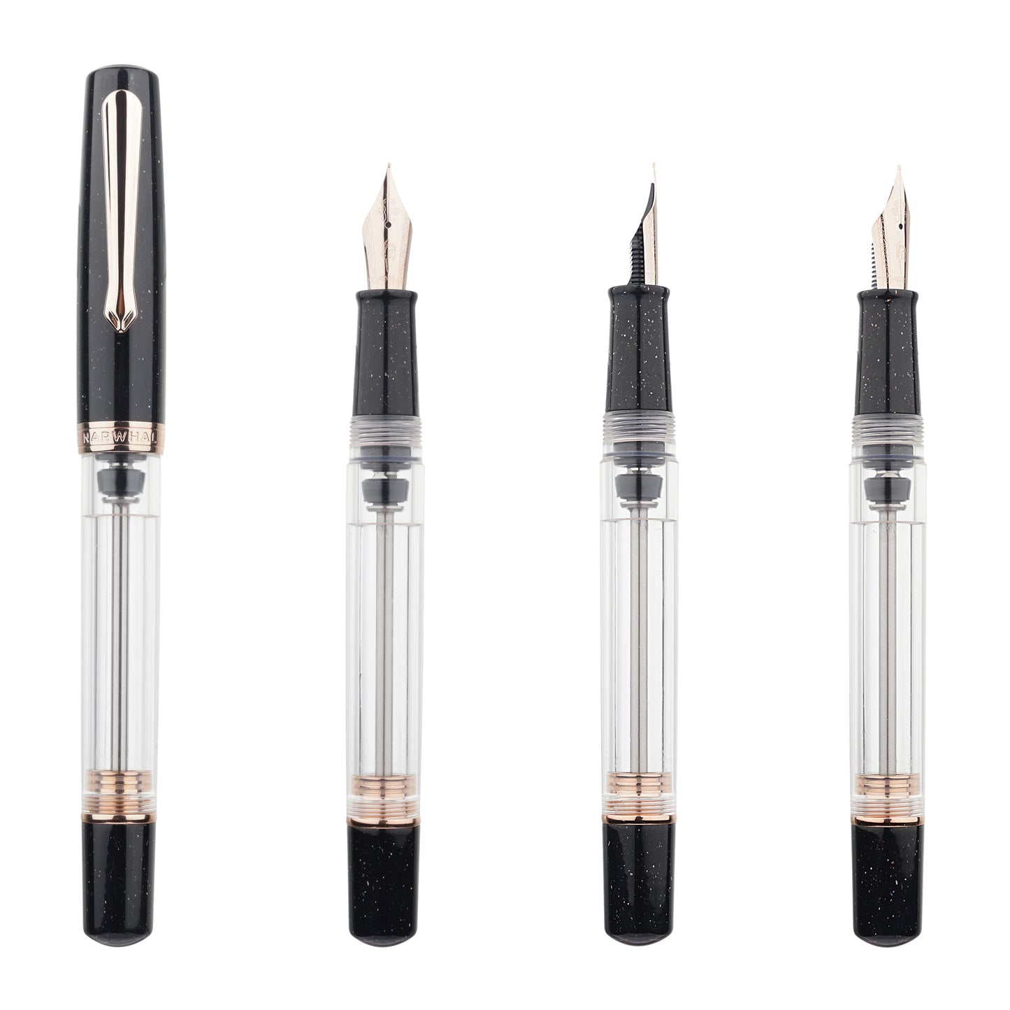 Nahvalur Original Plus: Lovina Graphite Fountain Pen