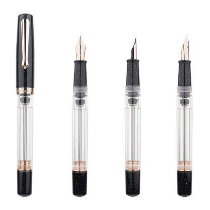 Nahvalur Original Plus: Lovina Graphite Fountain Pen