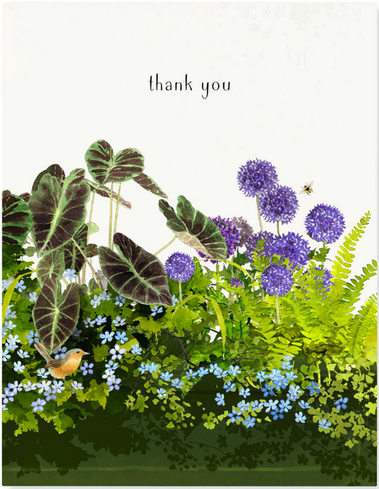 Felix Doolittle - Robin and Bee - Thank You Card