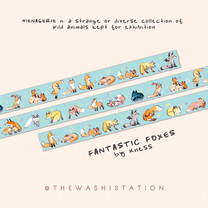 Fantastic Foxes Washi Tape