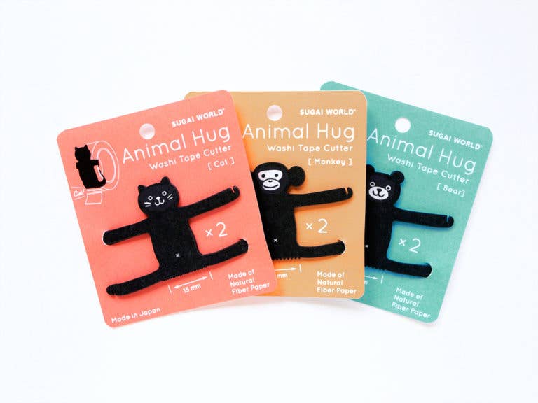 Sugai World Animal Hug Washi Tape Cutter