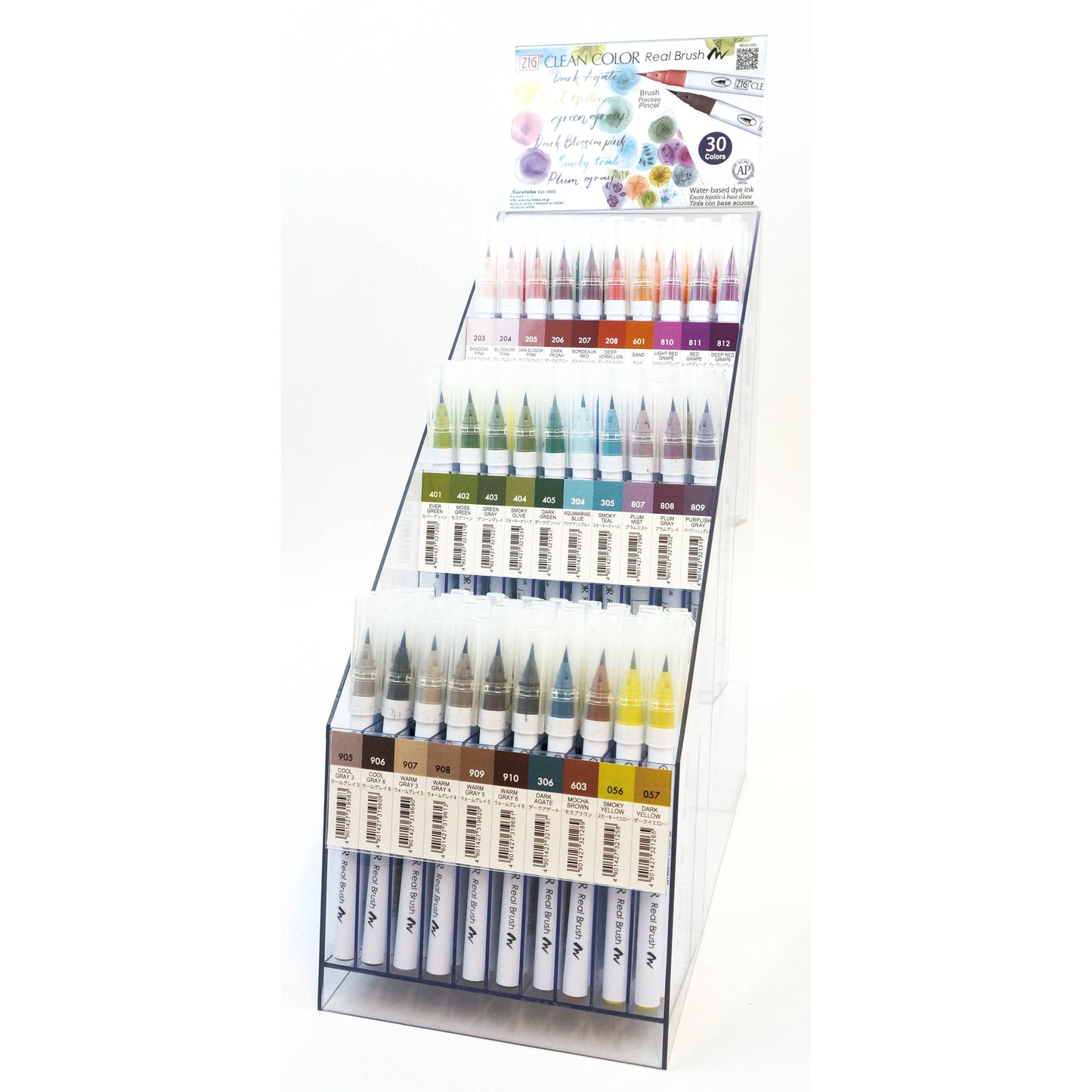 Kuretake Clean Color Real Brush Large Color Sets
