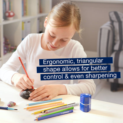 Faber-Castell Grip Trio Pencil Sharpener