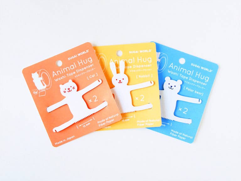Sugai World Animal Hug Washi Tape Cutter