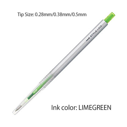 Uni Style Fit Single Color Slim Gel Pen