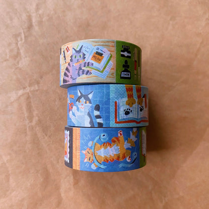 Riley's Stationery Cats Washi Tape