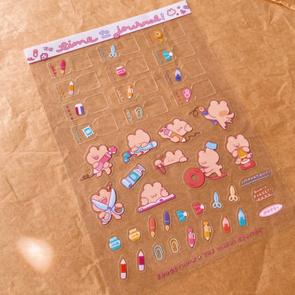 Time To Journal! Sticker Sheet